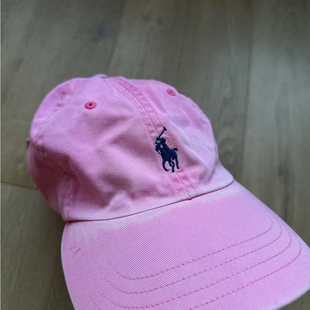 Polo Ralph Lauren Pink Baseball Cap - Picture 2 of 12